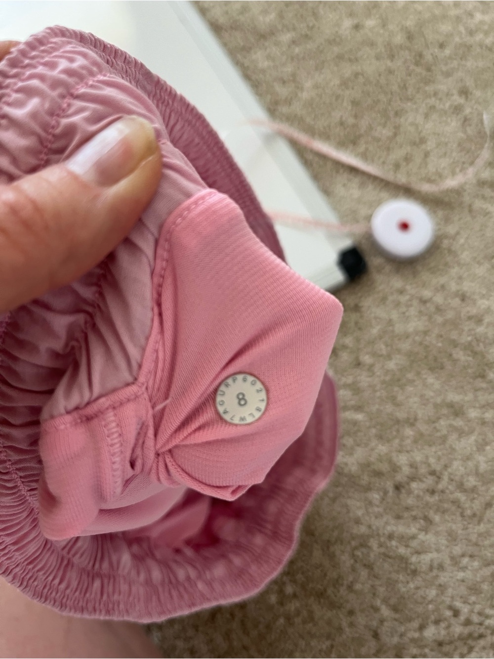 lululemon athletica light Pink hotty hot - Picture 6 of 6